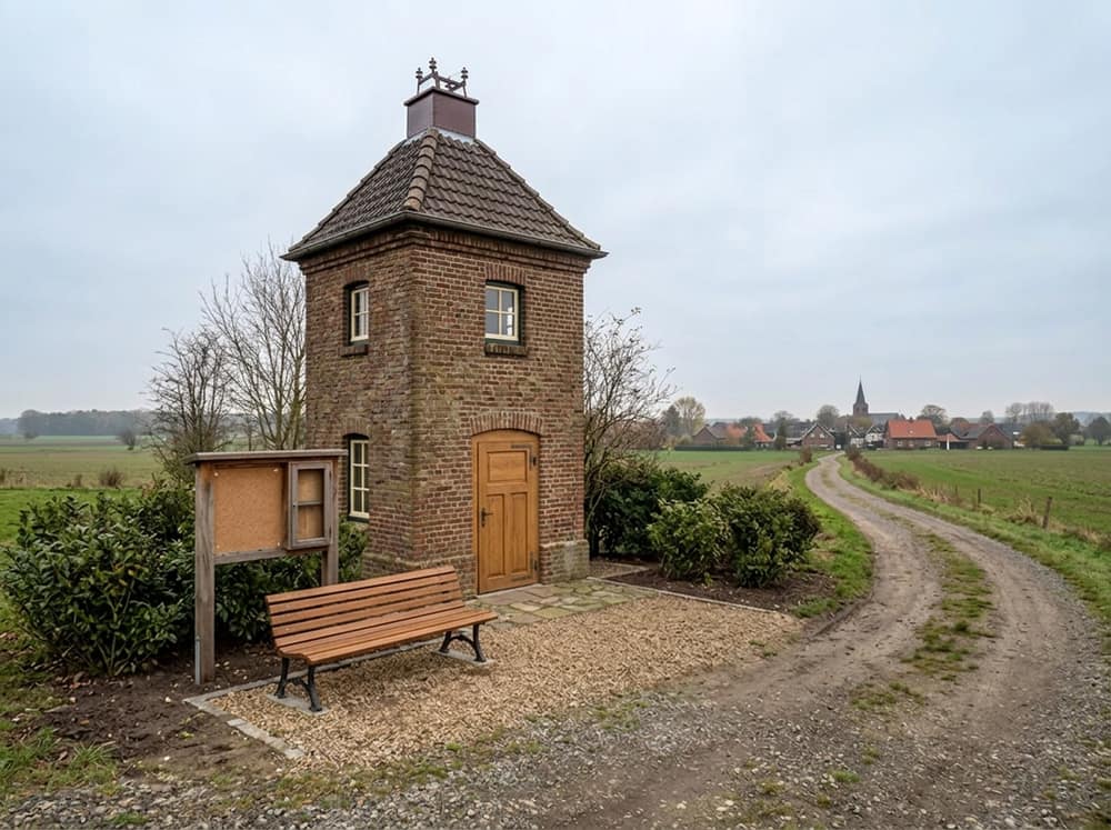 Trafoturm Weeze — nach der Transformation