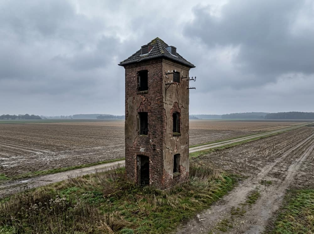 Artenschutzturm Münsterland — vor der Transformation